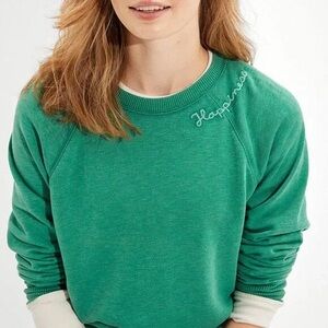 American Eagle Crewneck “Happiness” Sweatshirt